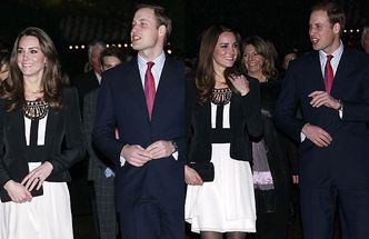 William i Kate znów na salonach (ZDJĘCIA)