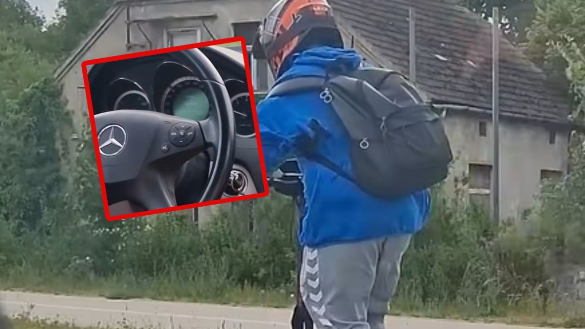 Bulwersujące zachowanie młodych posiadaczy hulajnóg.