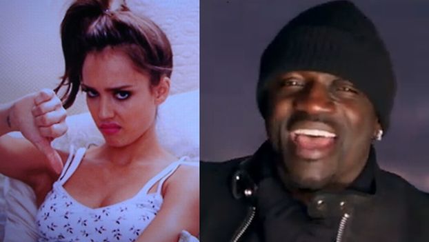 Alba i Akon z raperami od "wytrysku w majtkach"!