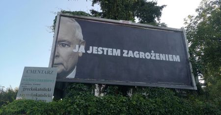 Jarosław Kaczyński na billboardach „Ja jestem zagrożeniem”. Kampania KO również w Lublinie