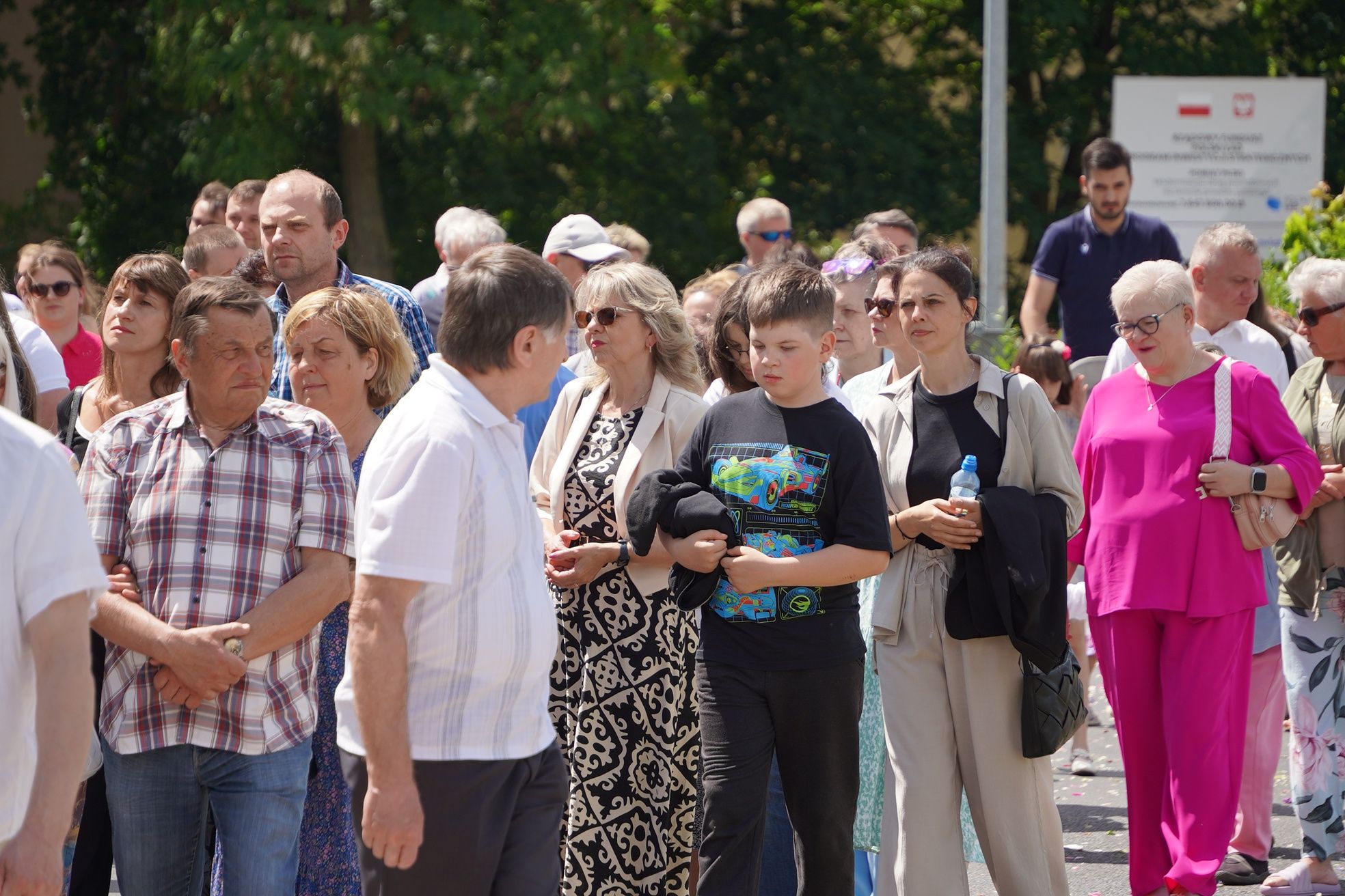 Procesja Bożego Ciała w parafii pw. Św. Antoniego w Pile