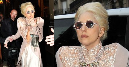 Lady GaGa bez stanika (OBWISŁA?)