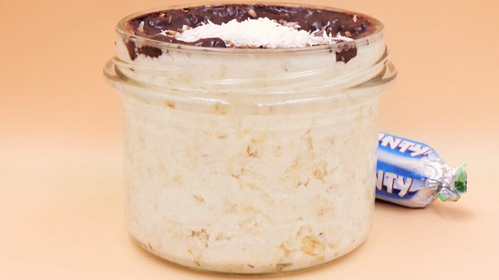 Deser Bounty z waflami ryżowymi przepis