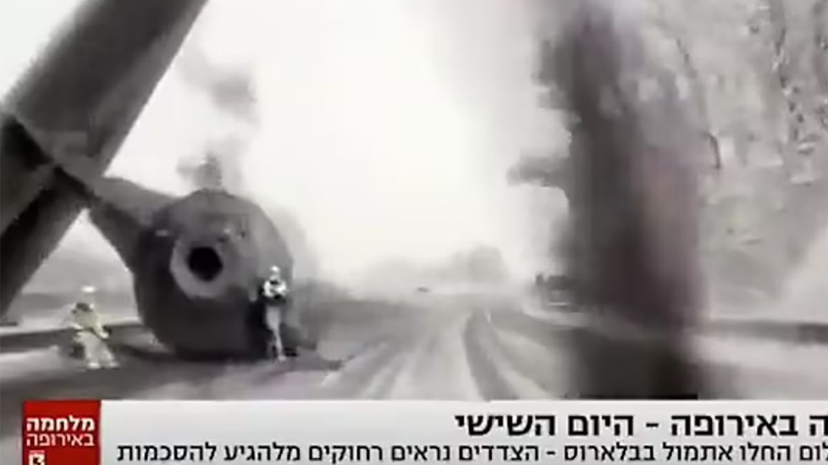 Izraelska telewizja pokazała "relację" z Ukrainy