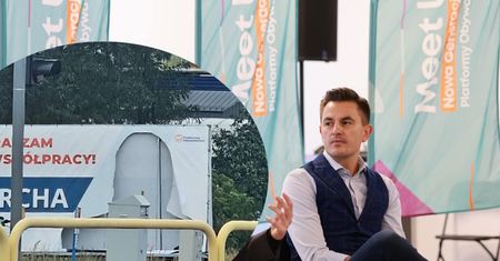 Wizerunek posła wycięty z baneru. "To nie jest akt wandalizmu"