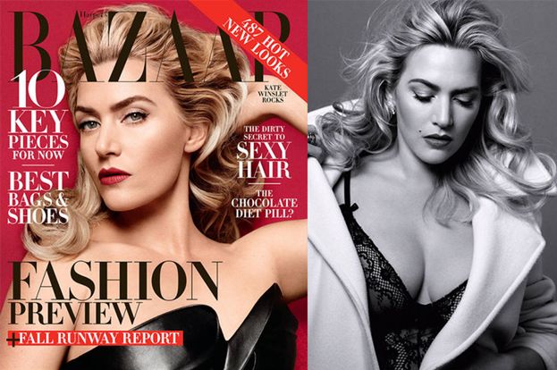 Seksowna Kate Winslet w "Harper's Bazaar"! (FOTO)