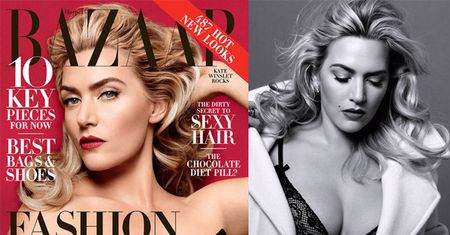 Seksowna Kate Winslet w "Harper's Bazaar"! (FOTO)