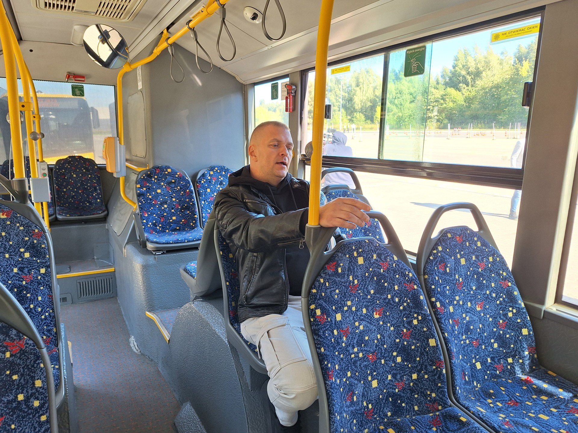 Tak przebiegają konkursowe zmagania. Kierowcy autobusów nie mają łatwo w pracy, a tu jeszcze trudniej