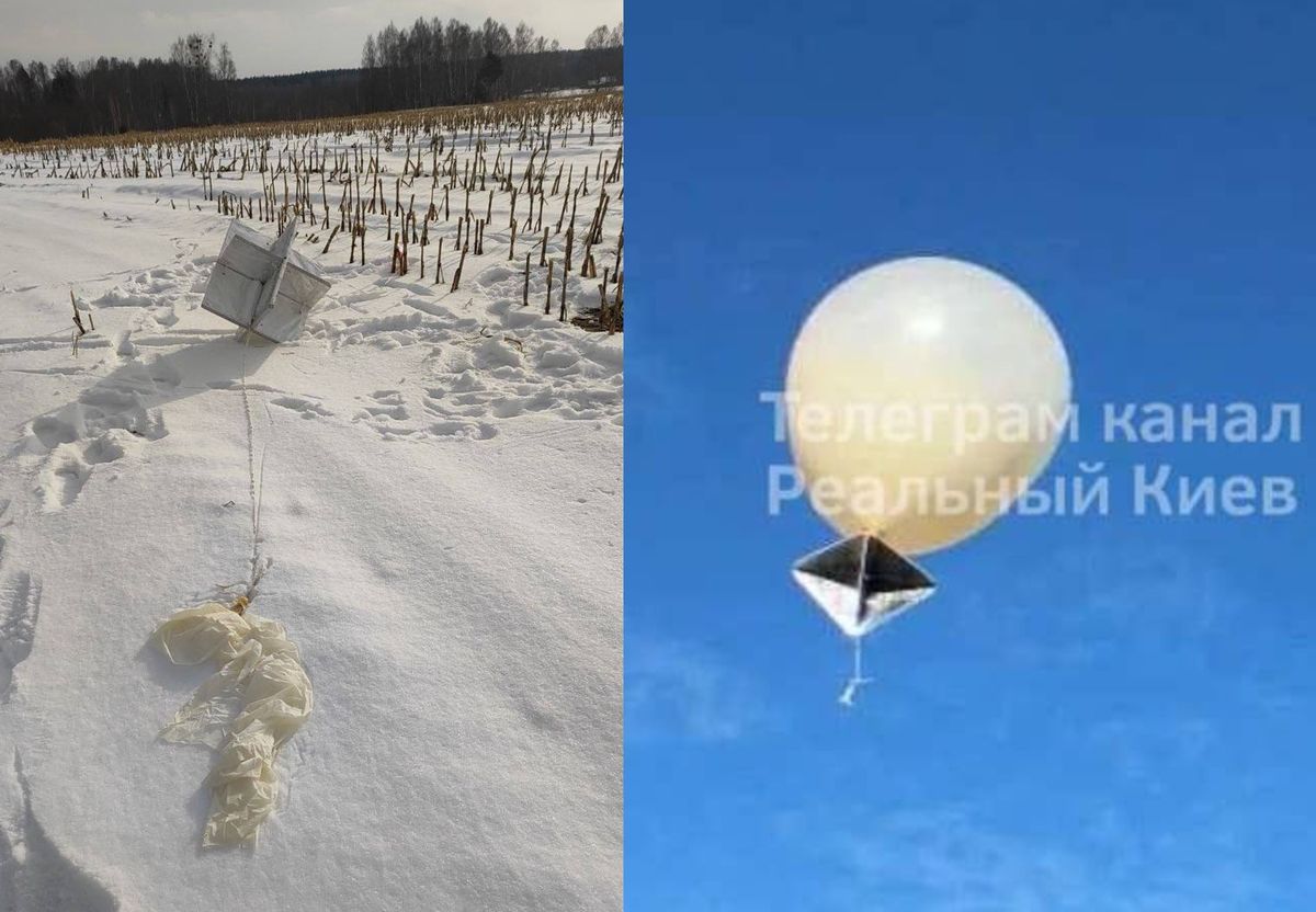 Alarmujące doniesienia z Kijowa. "Balony wysłane przez Rosjan"