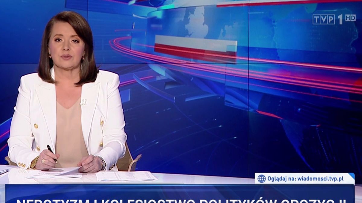 "Wiadomości" TVP: w wydaniu z 7 lipca zaprezentowano wywiad z "tajemniczym informatorem"