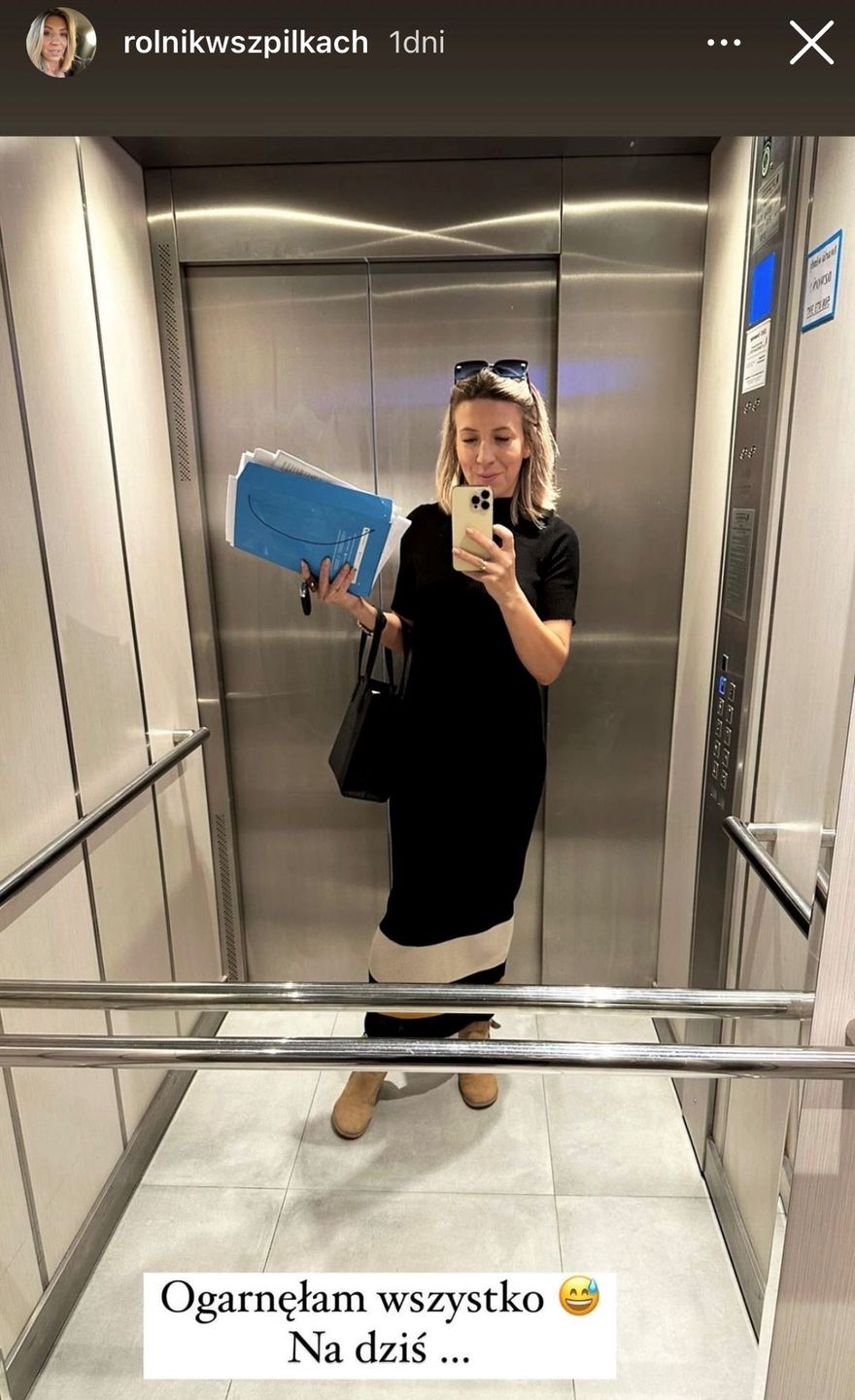Małgorzata Borysewicz pokazała sukienkę na jesień 