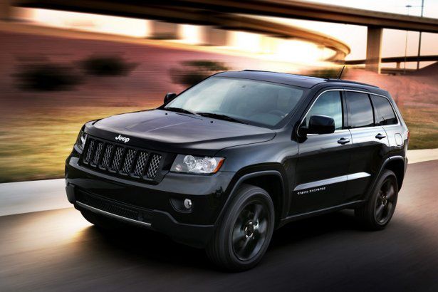 Czarny Jeep Grand Cherokee - bezimienny