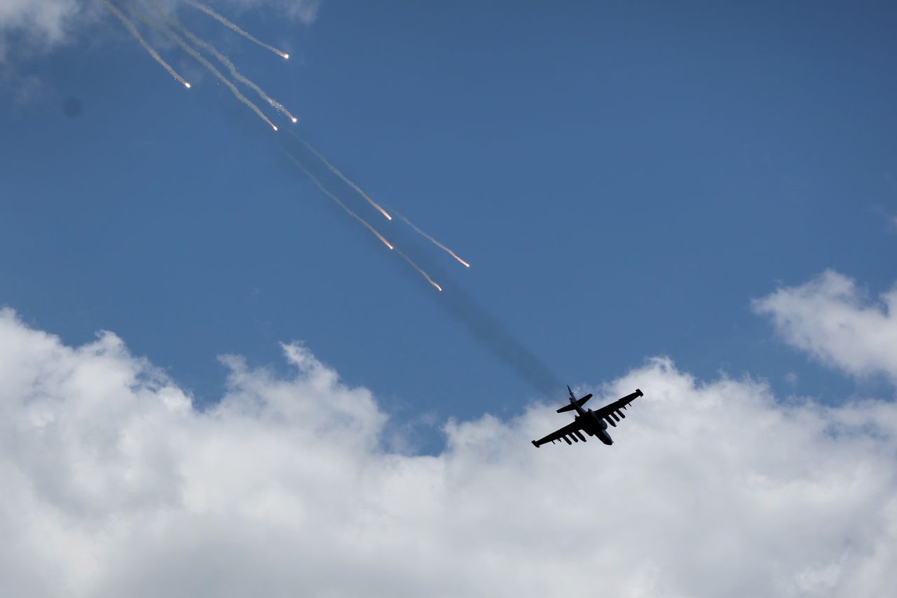 Russian own-goal: Armed forces reportedly shoot down their Su-25 fighter jet over occupied Ukraine
