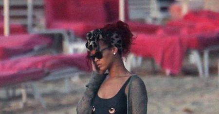 Rihanna przytyła... ZDJĘCIA