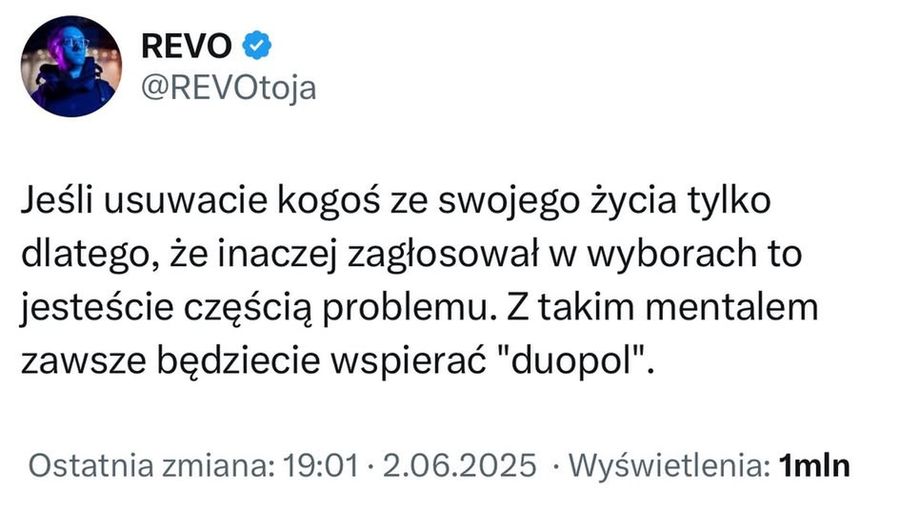 Revo o wyborach