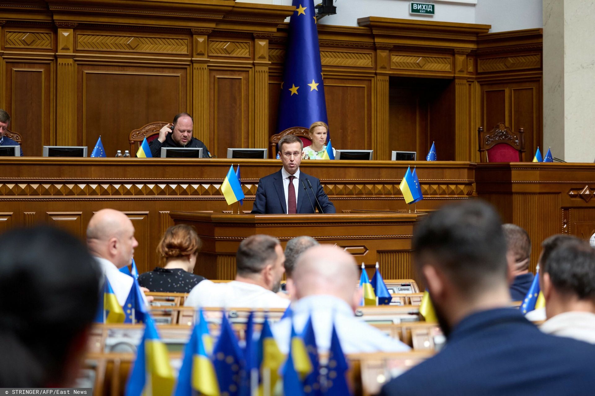 Zmiany w Ukrainie. Parlament powołał nowy rząd z premierem
