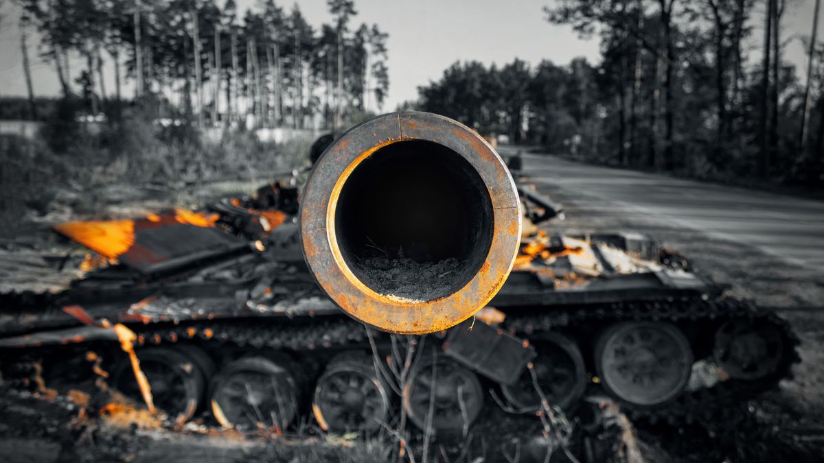 Wojna w Ukrainie, zdjęcie ilustracyjne.