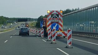 Żory: Kierowco, są utrudnienia na śląskim odcinku autostrady A1. Potrwają kilka miesięcy