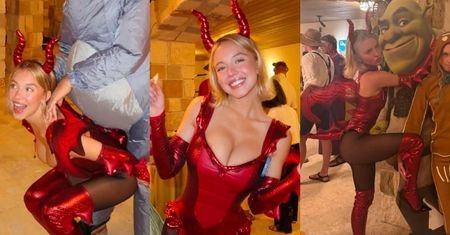 Sydney Sweeney uczciła Święto Dziękczynienia imprezą w stylu Shreka. Przebrała się za SEKSOWNĄ SMOCZYCĘ (ZDJĘCIA)