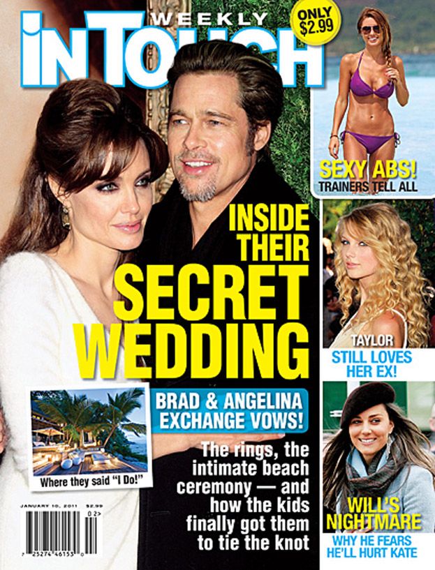 Angelina i Brad wzięli ślub na niby!