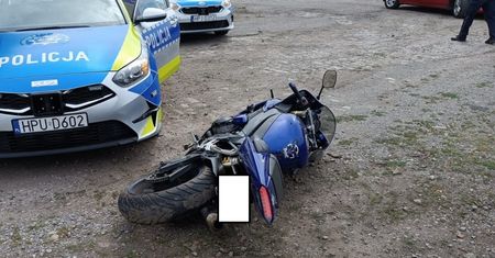 Policja ścigała motocyklistę przez 45 km. Powinien dostać 610 punktów karnych