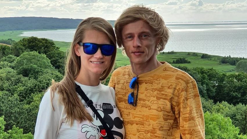 Marta Kubacka z Dawidem (screen Instagram)