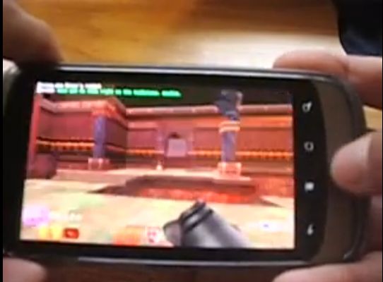 Quake 3 uruchomiony na Nexusie One [wideo]