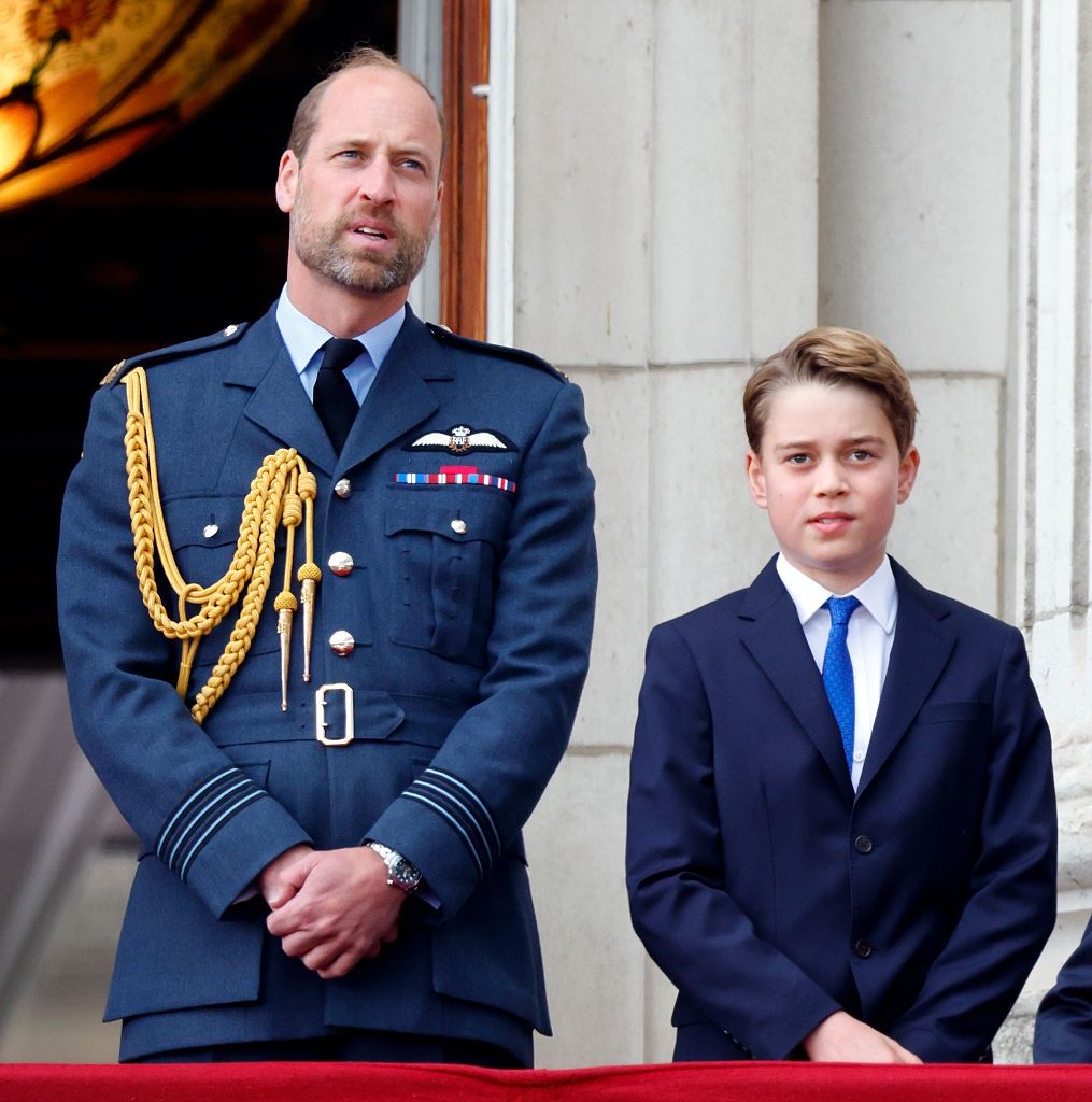  Książę William i książę George