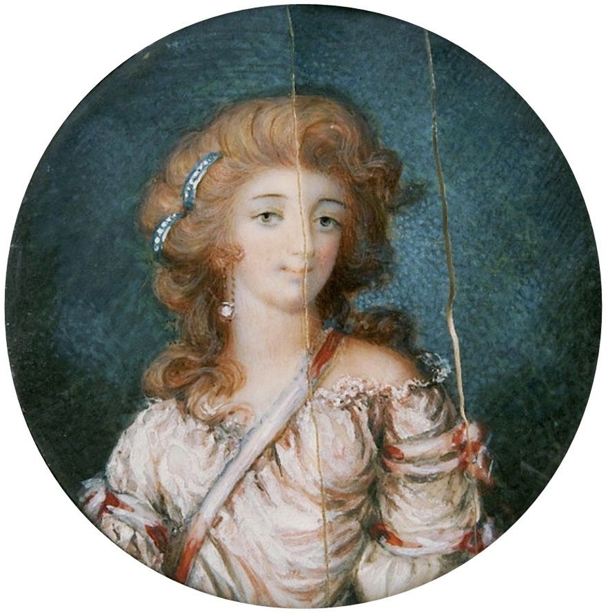 Portret Zofii z pierwszej połowy lat 90. XVIII wieku