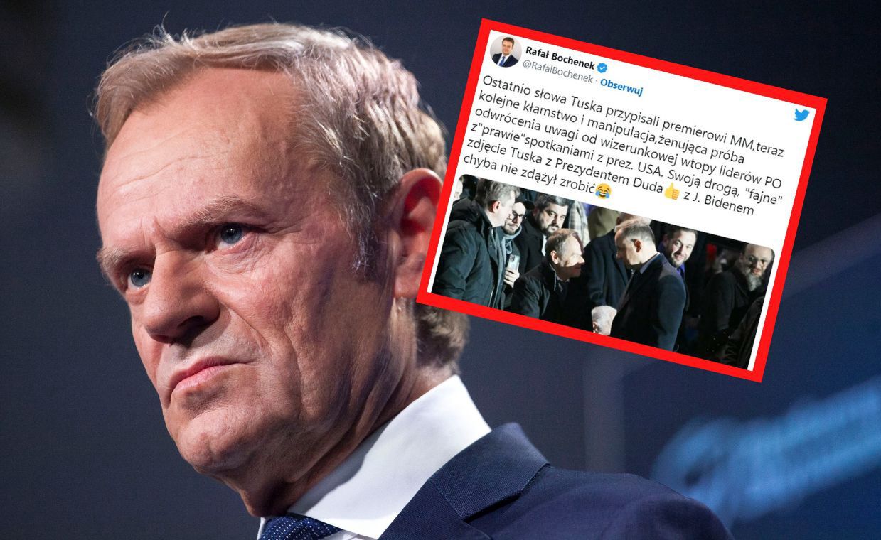 Tusk ujawnił, co powiedział mu Biden. Ostra reakcja z PiS