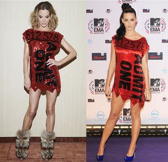 Lesz i Katy Perry w takich samych sukienkach!