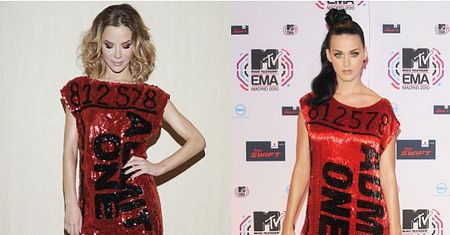 Lesz i Katy Perry w takich samych sukienkach!