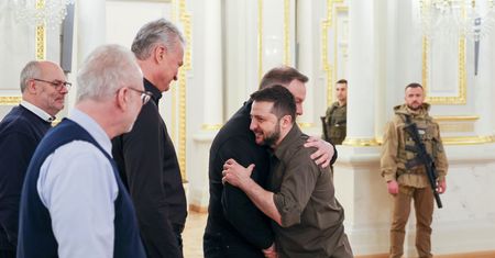 WP z Kijowa: Andrzej Duda i przywódcy państw bałtyckich przemilczeli kluczowy pomysł Zełenskiego [OPINIA]