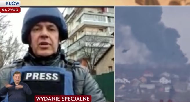 Korespondenci w Ukrainie nie przerywają pracy