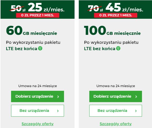 Oferta dla osób mających abonament w Plusie