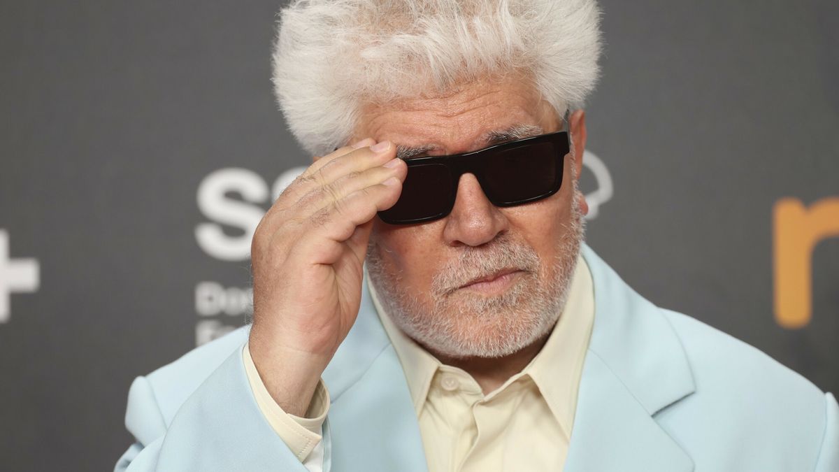 Temporary
Director Pedro Almodovar poses at the photocall upon his arrival at the Donostia Award ceremony at the San Sebastian Film Festival on September 26, 2024, in San Sebastian, Guipuzcoa, Basque Country, Spain. Almodóvar received the Donostia Award in recognition of his career at a gala after which his first feature film in English 'The Next Room', for which he won the Golden Lion at the 81st edition of the Venice International Film Festival, was screened. DONOSTIA AWARD Raúl Terrel / Europa Press 09/26/2024 (Europa Press via AP)
Raúl Terrel