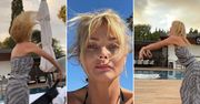 54-letnia Izabella Scorupco wywija na tarasie jak szalona. "Mamy to we krwi"