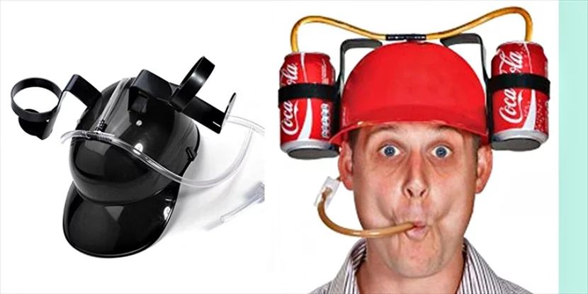 Jak dobrze wykorzystać kask do piwa? Wsadź w niego lampy! 2