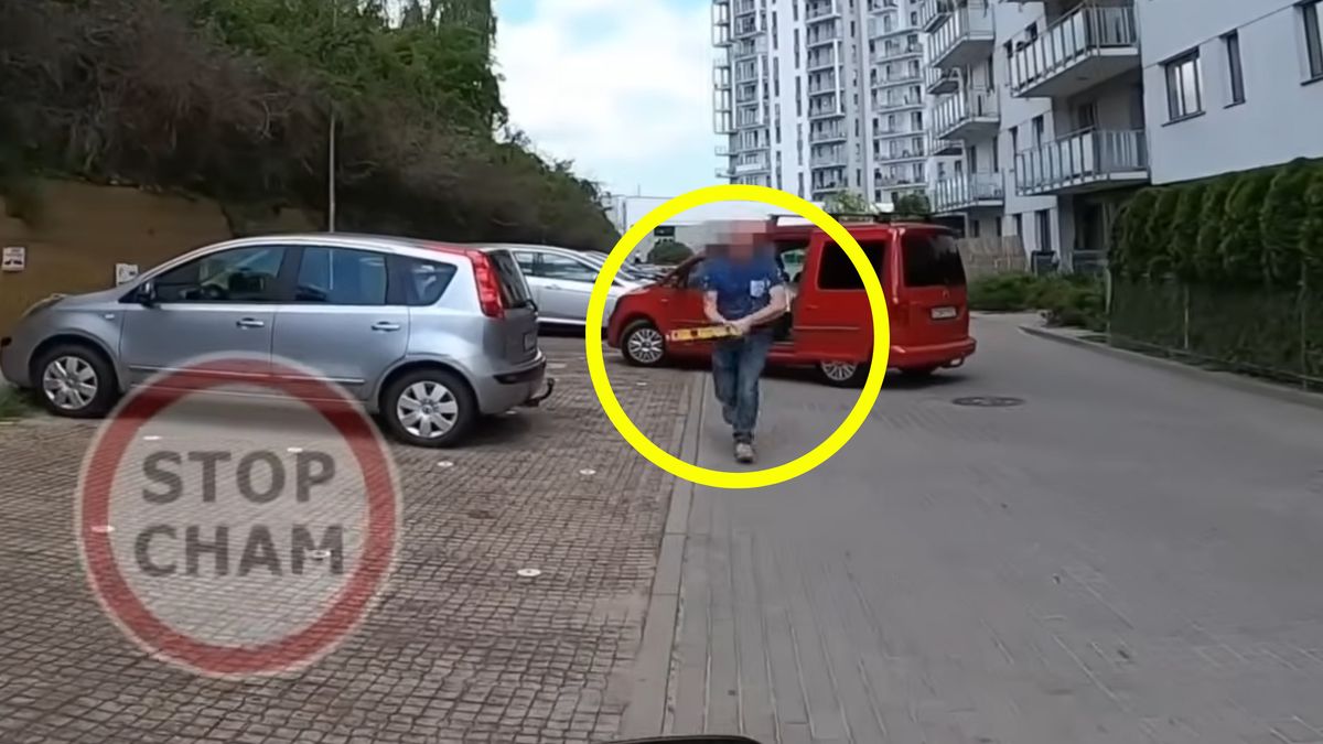 Szokujące sceny w Gdańsku.