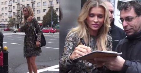 Joanna Krupa w sukience w motyle!