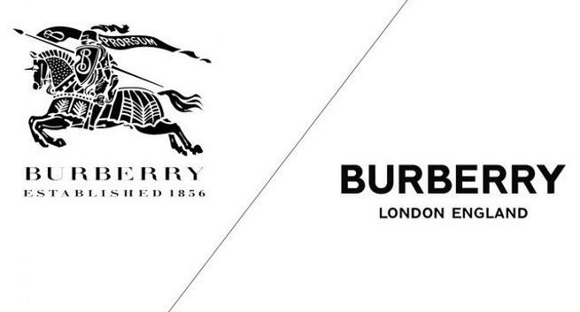 Burberry z nowym logo i monogramem autorstwa Petera Saville'a