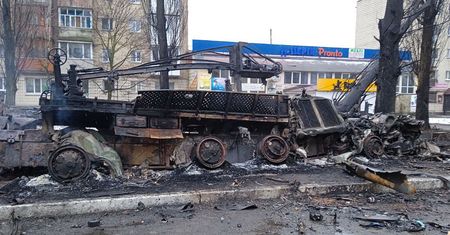 "Nie zostało nic". Pod Kijowem Rosjanie zbombardowali nawet szpital