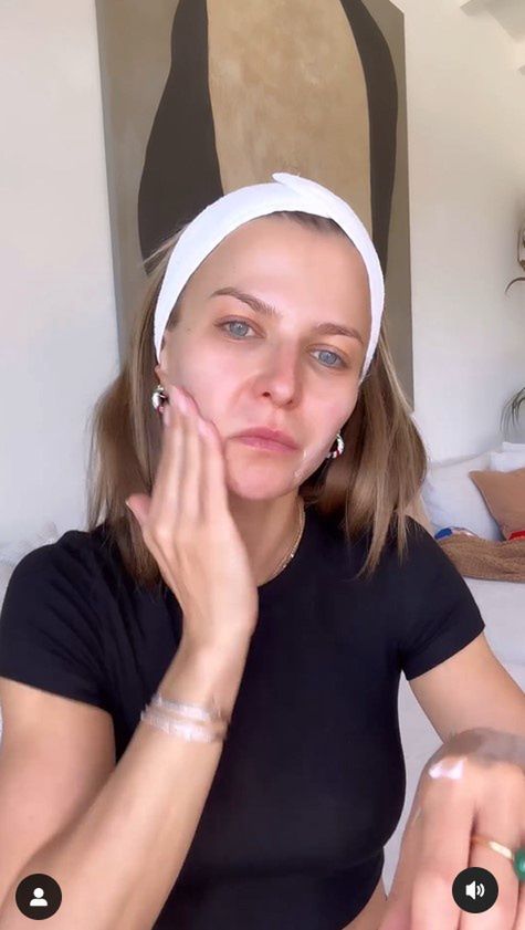 "Morning routine" Anny Lewandowskiej