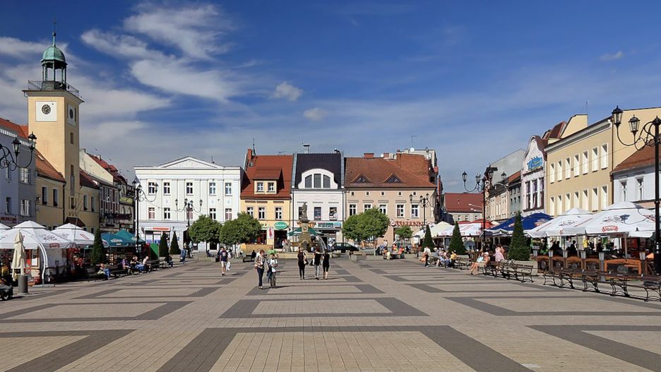 Rynek w Rybniku.