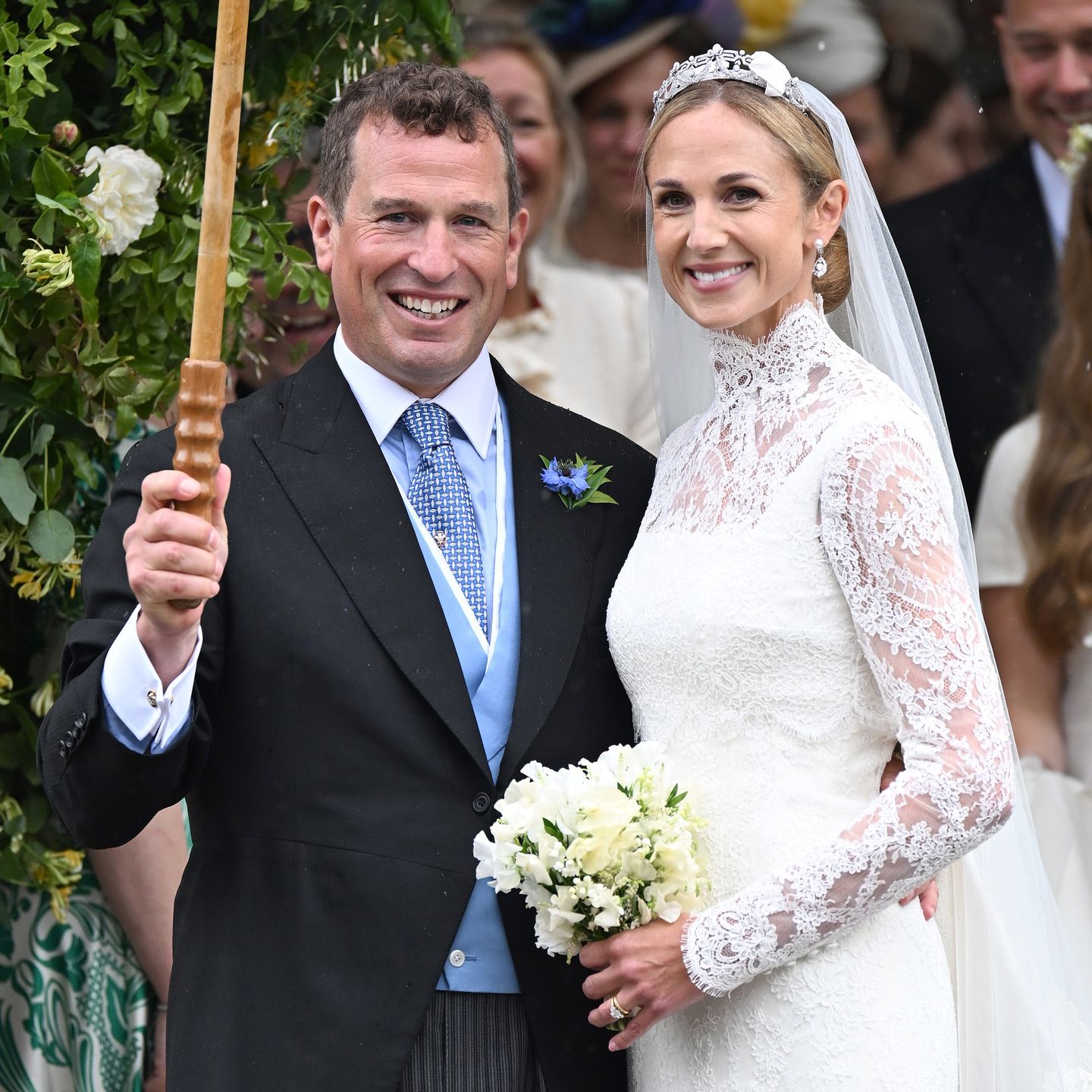 Harriet Sperling i Peter Phillips