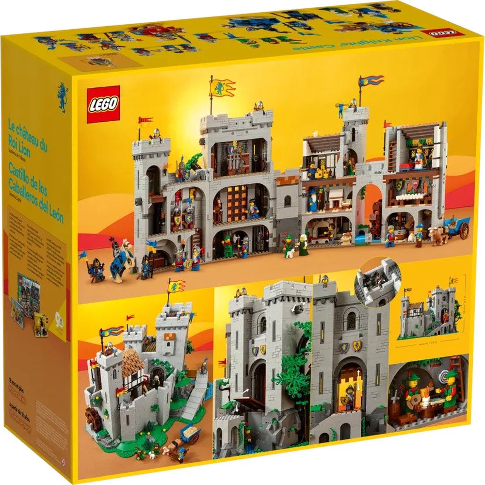 LEGO Icons 10305 Zamek rycerzy herbu Lew