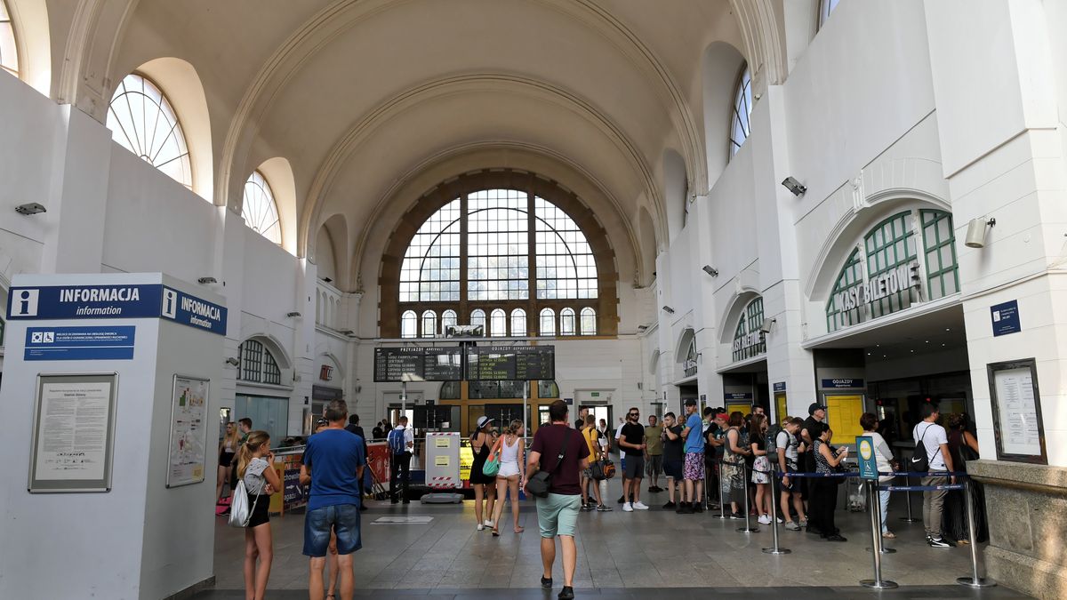 Budynek Dworca w Gdańsku