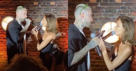 Quebonafide i Natalia Szroeder śpiewają... "Dumkę na dwa serca" na weselu Solara (WIDEO)