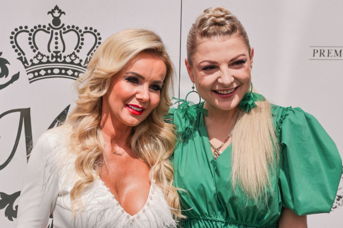 Magdalena Narożna i Monika Chwajoł na otwarciu butiku MC Premium 