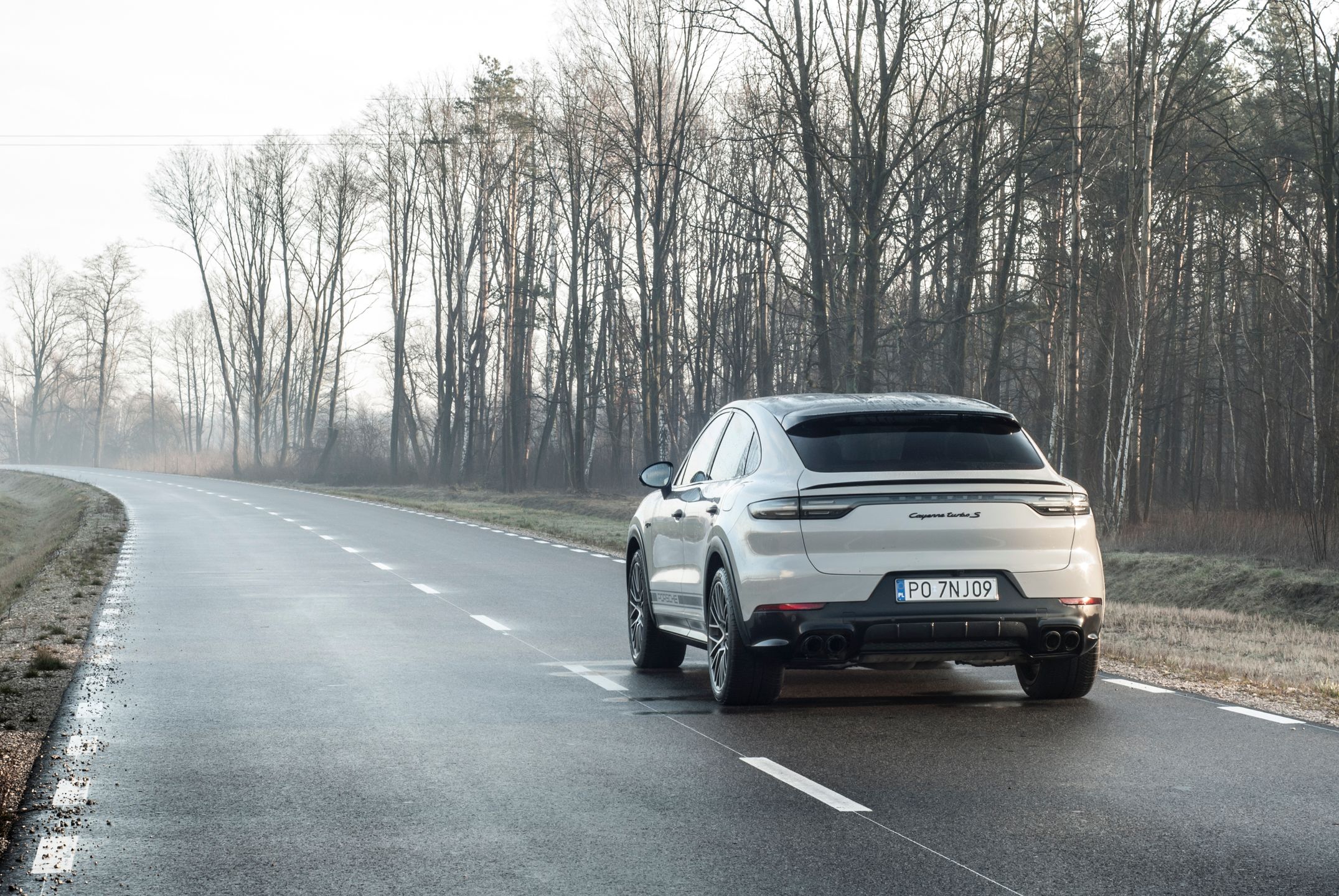 To zdecydowanie najlepsza perspektywa do oglądania nadwozia Cayenne Coupe